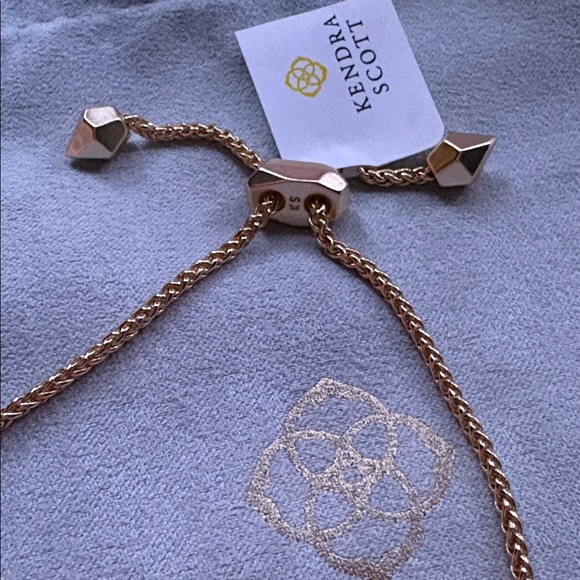 Kendra Scott Gold Bracelet with Turquoise Stone - Picture 5 of 5